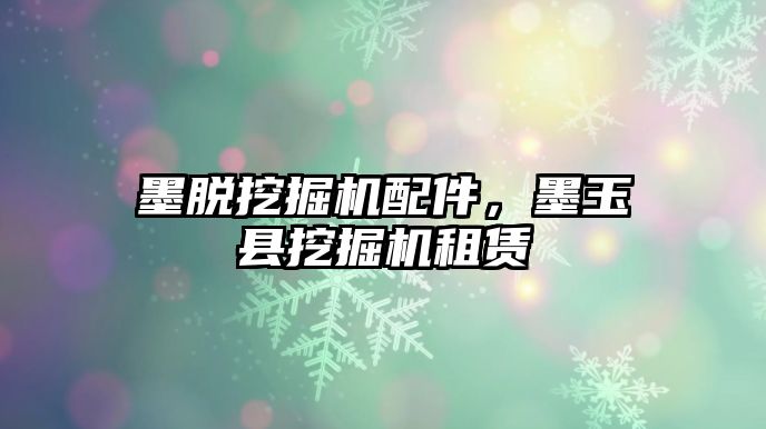 墨脫挖掘機配件，墨玉縣挖掘機租賃
