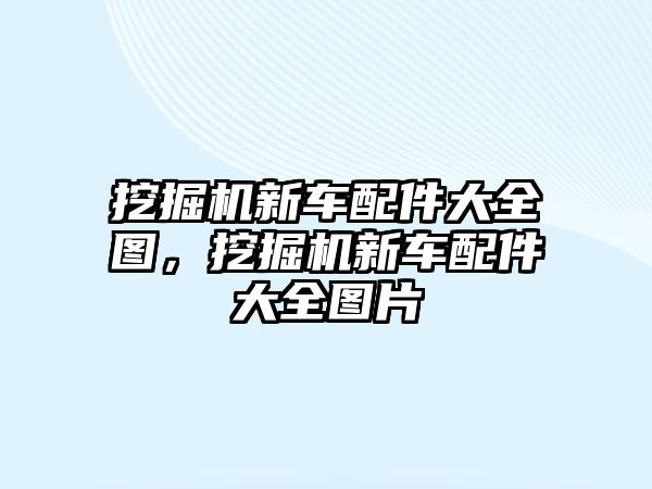挖掘機(jī)新車配件大全圖，挖掘機(jī)新車配件大全圖片
