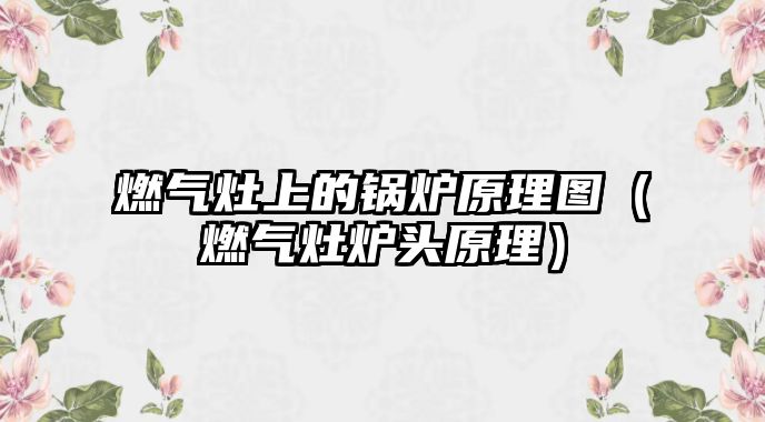 燃?xì)庠钌系腻仩t原理圖（燃?xì)庠顮t頭原理）