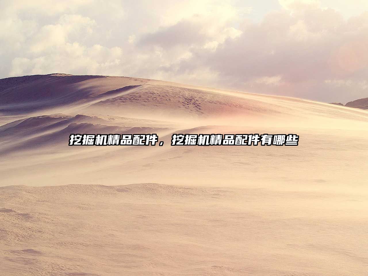 挖掘機(jī)精品配件，挖掘機(jī)精品配件有哪些