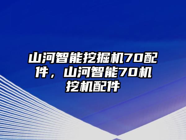 山河智能挖掘機70配件，山河智能70機挖機配件