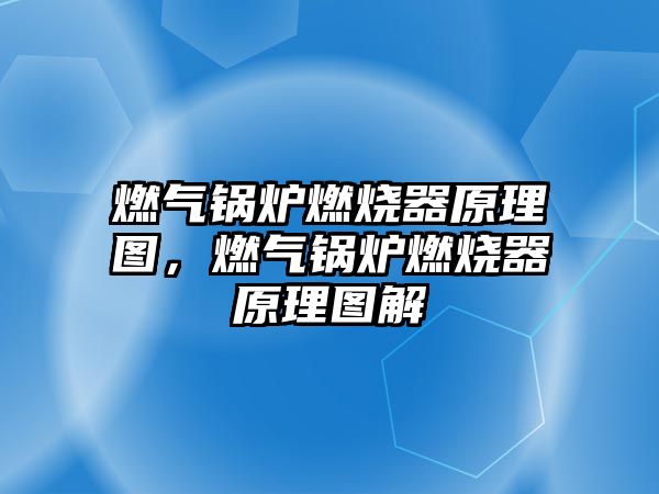 燃氣鍋爐燃燒器原理圖，燃氣鍋爐燃燒器原理圖解