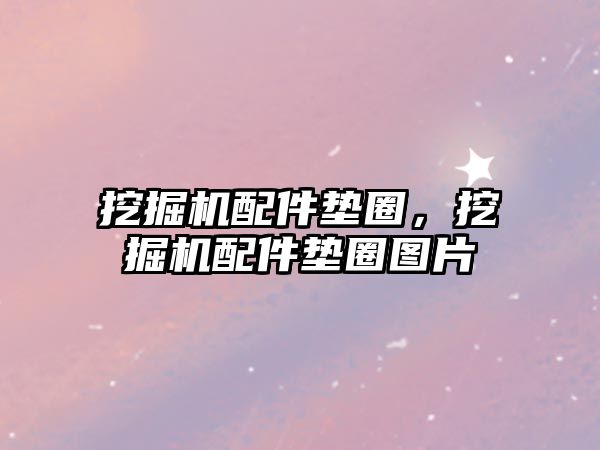 挖掘機配件墊圈，挖掘機配件墊圈圖片