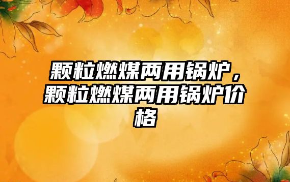 顆粒燃煤兩用鍋爐，顆粒燃煤兩用鍋爐價格
