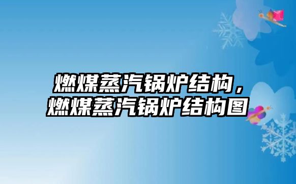 燃煤蒸汽鍋爐結(jié)構(gòu)，燃煤蒸汽鍋爐結(jié)構(gòu)圖