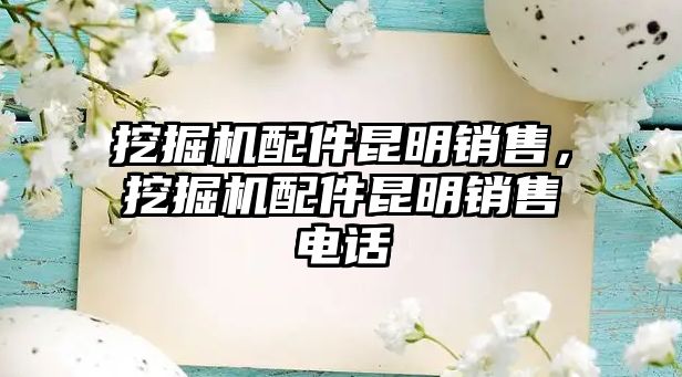 挖掘機(jī)配件昆明銷售，挖掘機(jī)配件昆明銷售電話