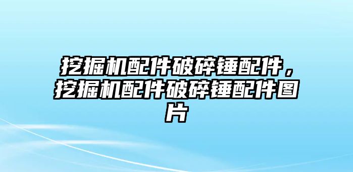 挖掘機配件破碎錘配件，挖掘機配件破碎錘配件圖片