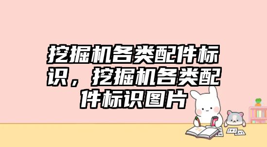 挖掘機各類配件標識，挖掘機各類配件標識圖片