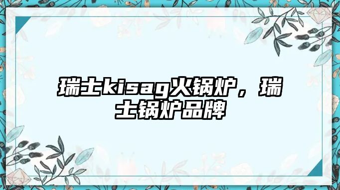 瑞士kisag火鍋爐，瑞士鍋爐品牌