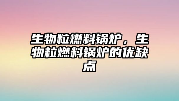 生物粒燃料鍋爐，生物粒燃料鍋爐的優(yōu)缺點