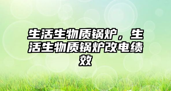 生活生物質(zhì)鍋爐，生活生物質(zhì)鍋爐改電績效