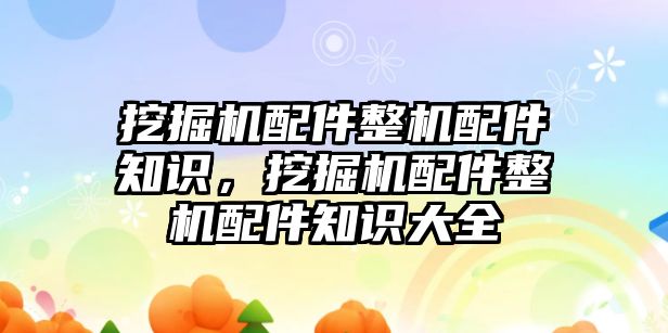 挖掘機(jī)配件整機(jī)配件知識(shí)，挖掘機(jī)配件整機(jī)配件知識(shí)大全