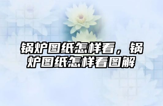 鍋爐圖紙?jiān)鯓涌?，鍋爐圖紙?jiān)鯓涌磮D解
