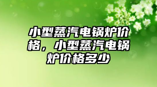 小型蒸汽電鍋爐價格，小型蒸汽電鍋爐價格多少