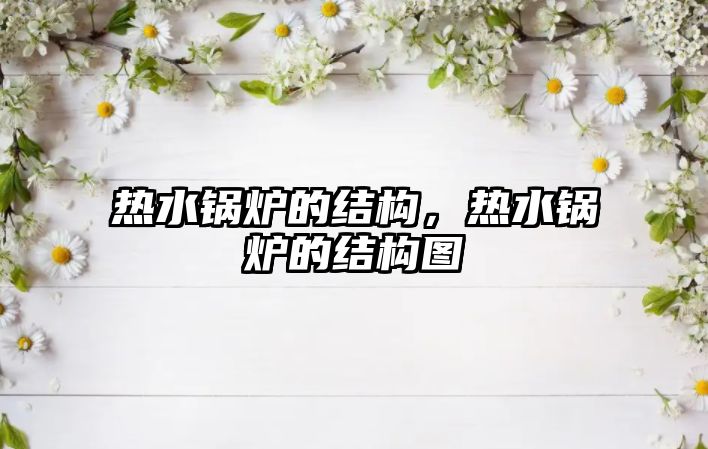 熱水鍋爐的結構，熱水鍋爐的結構圖