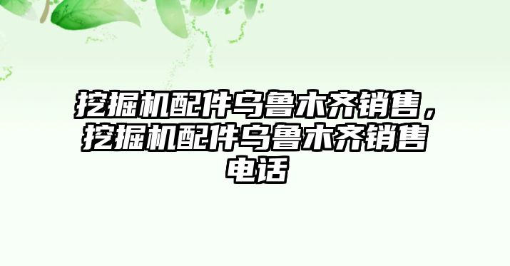 挖掘機(jī)配件烏魯木齊銷售，挖掘機(jī)配件烏魯木齊銷售電話