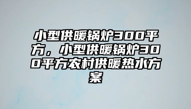 小型供暖鍋爐300平方，小型供暖鍋爐300平方農(nóng)村供暖熱水方案