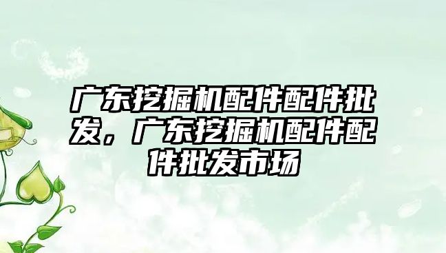 廣東挖掘機配件配件批發(fā)，廣東挖掘機配件配件批發(fā)市場
