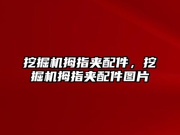 挖掘機(jī)拇指夾配件，挖掘機(jī)拇指夾配件圖片