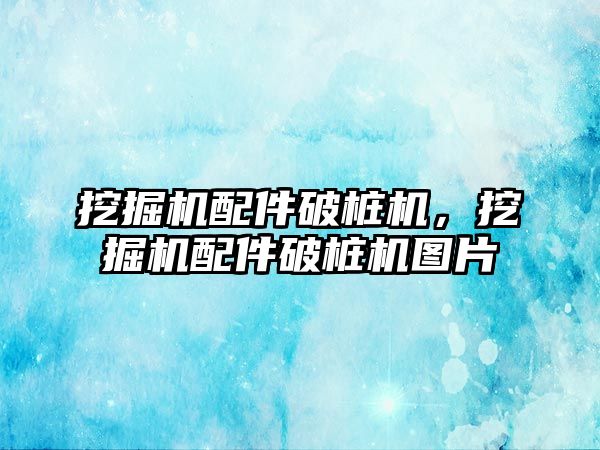 挖掘機(jī)配件破樁機(jī)，挖掘機(jī)配件破樁機(jī)圖片