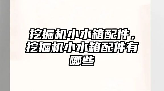 挖掘機(jī)小水箱配件，挖掘機(jī)小水箱配件有哪些