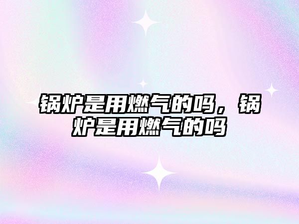 鍋爐是用燃?xì)獾膯?，鍋爐是用燃?xì)獾膯?/>	
								</i>
								<p class=