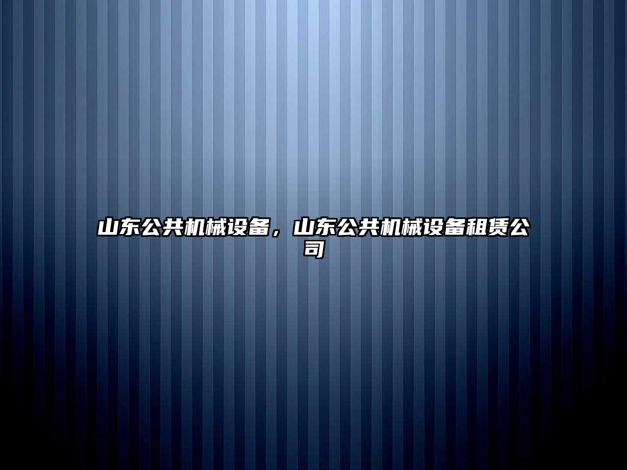 山東公共機(jī)械設(shè)備，山東公共機(jī)械設(shè)備租賃公司