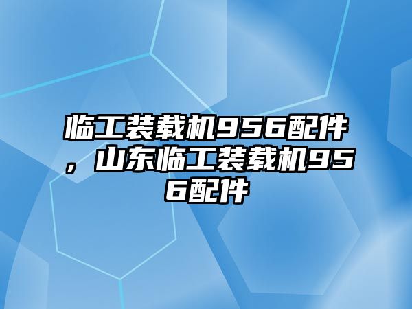 臨工裝載機956配件，山東臨工裝載機956配件