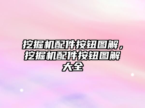 挖掘機(jī)配件按鈕圖解，挖掘機(jī)配件按鈕圖解大全