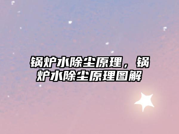 鍋爐水除塵原理，鍋爐水除塵原理圖解
