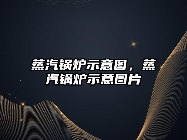 蒸汽鍋爐示意圖，蒸汽鍋爐示意圖片