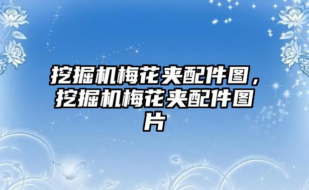 挖掘機(jī)梅花夾配件圖，挖掘機(jī)梅花夾配件圖片