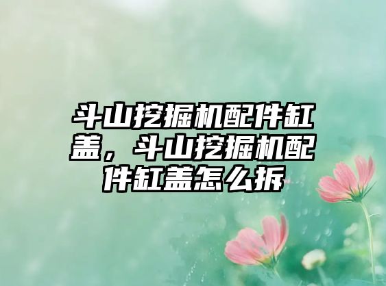 斗山挖掘機配件缸蓋，斗山挖掘機配件缸蓋怎么拆