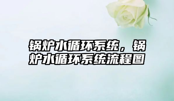 鍋爐水循環(huán)系統(tǒng)，鍋爐水循環(huán)系統(tǒng)流程圖