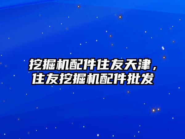 挖掘機(jī)配件住友天津，住友挖掘機(jī)配件批發(fā)