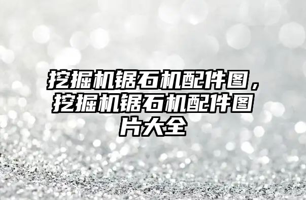 挖掘機(jī)鋸石機(jī)配件圖，挖掘機(jī)鋸石機(jī)配件圖片大全