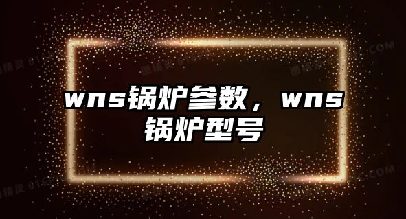 wns鍋爐參數(shù)，wns鍋爐型號