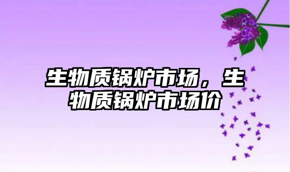 生物質(zhì)鍋爐市場，生物質(zhì)鍋爐市場價