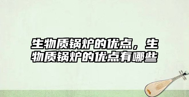 生物質(zhì)鍋爐的優(yōu)點(diǎn)，生物質(zhì)鍋爐的優(yōu)點(diǎn)有哪些