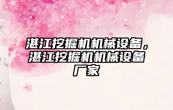 湛江挖掘機(jī)機(jī)械設(shè)備，湛江挖掘機(jī)機(jī)械設(shè)備廠家