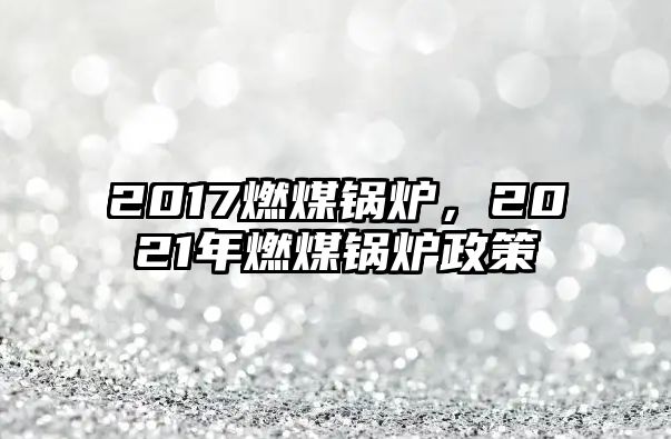 2017燃煤鍋爐，2021年燃煤鍋爐政策