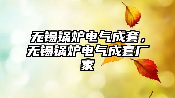 無(wú)錫鍋爐電氣成套，無(wú)錫鍋爐電氣成套廠家