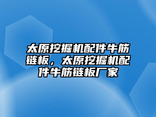 太原挖掘機(jī)配件牛筋鏈板，太原挖掘機(jī)配件牛筋鏈板廠家