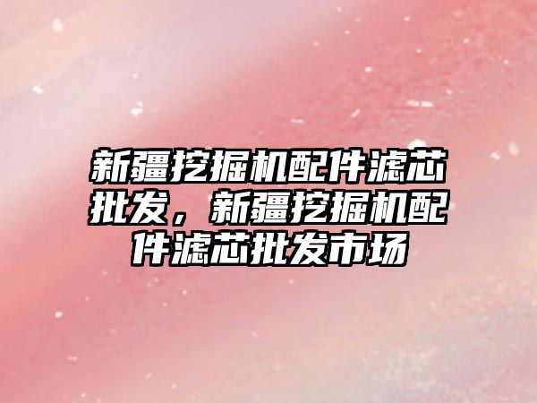 新疆挖掘機(jī)配件濾芯批發(fā)，新疆挖掘機(jī)配件濾芯批發(fā)市場