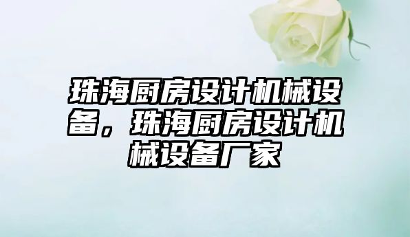 珠海廚房設(shè)計(jì)機(jī)械設(shè)備，珠海廚房設(shè)計(jì)機(jī)械設(shè)備廠家