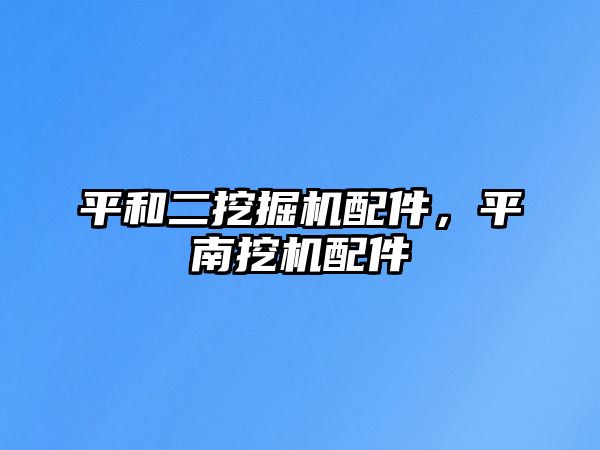 平和二挖掘機(jī)配件，平南挖機(jī)配件