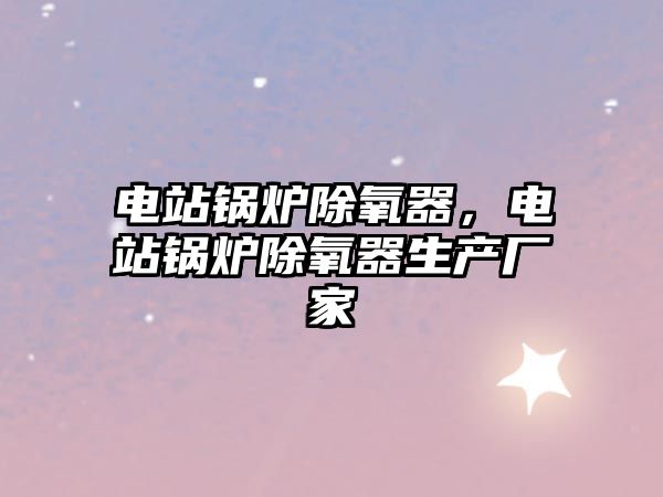 電站鍋爐除氧器，電站鍋爐除氧器生產(chǎn)廠家