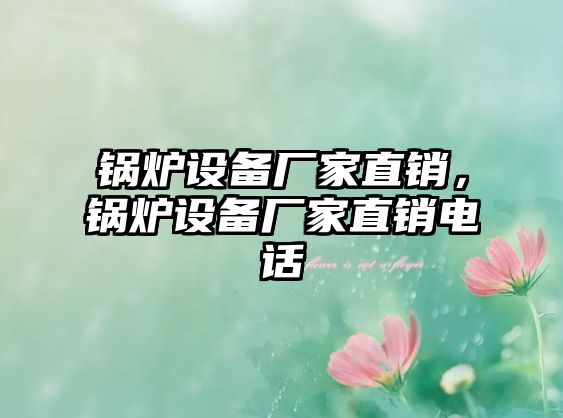 鍋爐設(shè)備廠家直銷，鍋爐設(shè)備廠家直銷電話