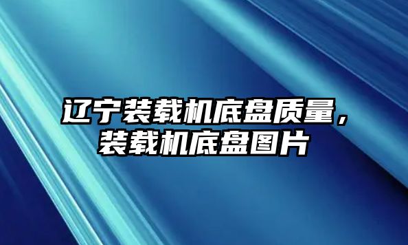 遼寧裝載機(jī)底盤質(zhì)量，裝載機(jī)底盤圖片