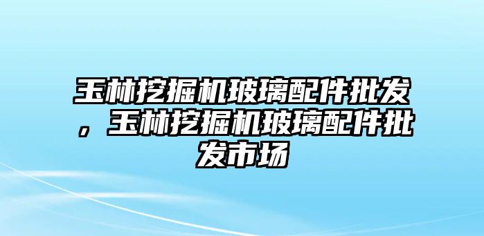 玉林挖掘機玻璃配件批發(fā)，玉林挖掘機玻璃配件批發(fā)市場